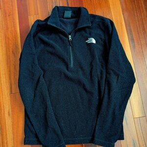 The North Face Black 1/4 Zip Pullover